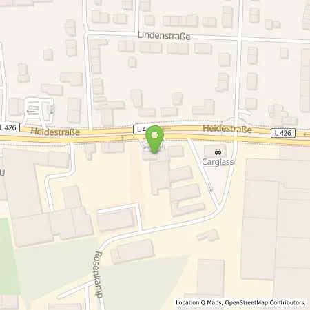 Standortübersicht der Tankstelle BFT-Tankstelle Wilhelm F. Croll in 42549 Velbert