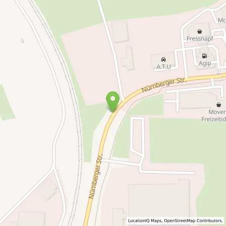 Standortübersicht der Tankstelle GUNZENHAUSEN in 91710 Gunzenhausen