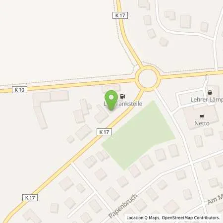 Standortübersicht der Tankstelle Autohaus J.-O. Petersen GmbH in 21409 Embsen