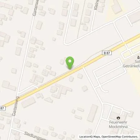 Standortübersicht der Tankstelle star Tankstelle in 04862 Mockrehna