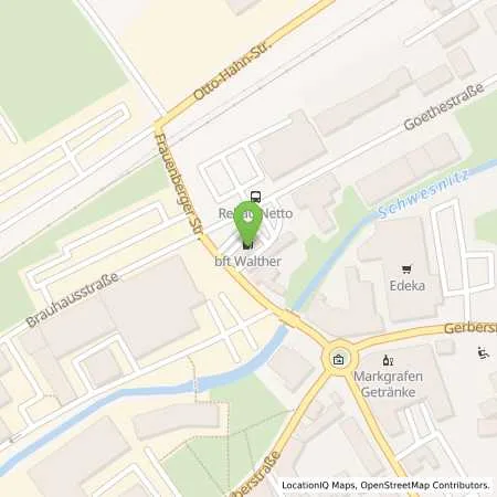 Standortübersicht der Tankstelle Hojer Vilma in 95111 Rehau