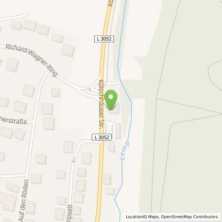 Standortübersicht der Tankstelle EHRINGSHAUSEN - KOELSCHHAEUSER STR. in 35630 Ehringshausen