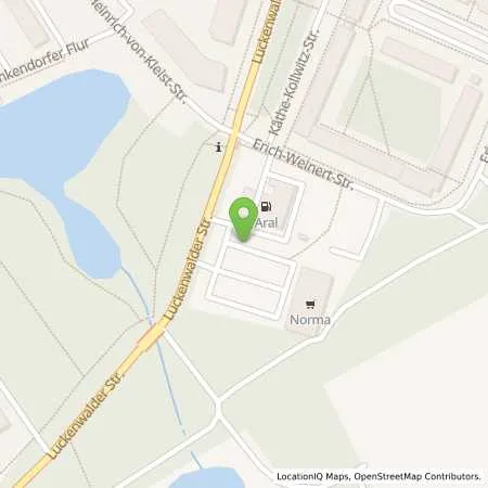 Standortübersicht der Tankstelle Aral Tankstelle in 15711 Königs Wusterhausen