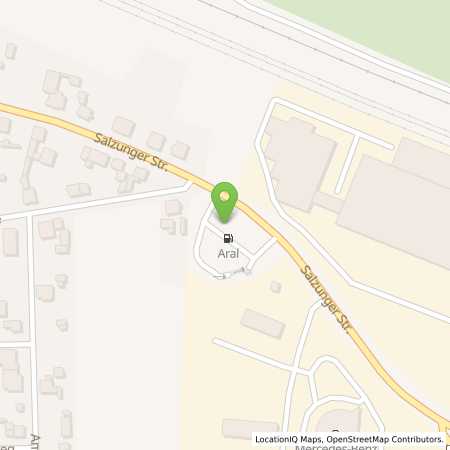 Standortübersicht der Benzin-Super-Diesel Tankstelle: Aral Tankstelle in 36433, Leimbach