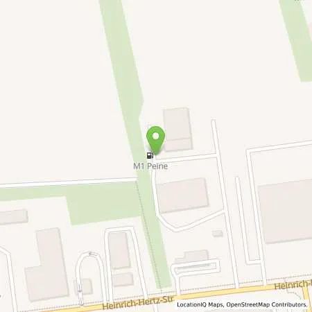 Standortübersicht der Tankstelle M1 Peine in 31228 Peine