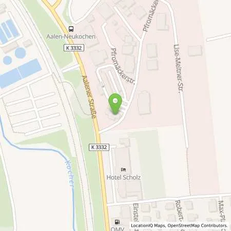 Standortübersicht der Tankstelle Gartenmeier Tank&Lotto-Shop in 73432 Aalen