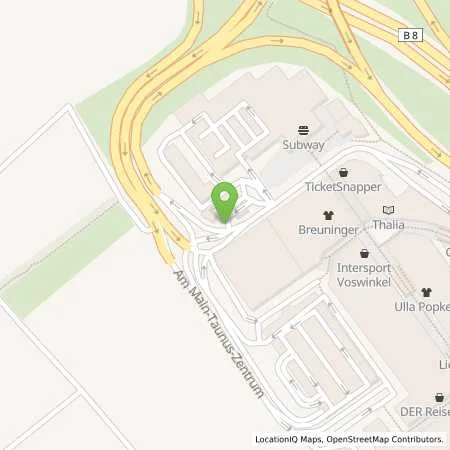 Standortübersicht der Tankstelle JET SULZBACH MAIN TAUNUS ZENTRUM in 65843 SULZBACH