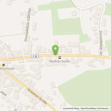 Standortübersicht der Tankstelle TotalEnergies Lommatzsch in 01623 Lommatzsch