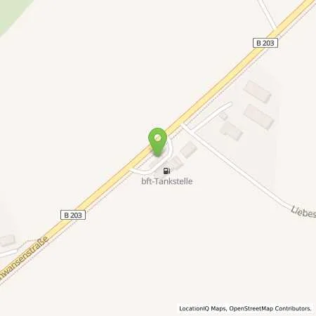 Standortübersicht der Tankstelle bft-willer Station 155 in 24366 Loose