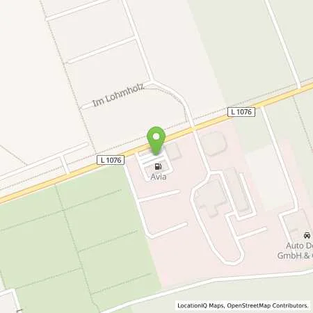 Standortübersicht der Tankstelle AVIA Tankstelle in 07646 Stadtroda