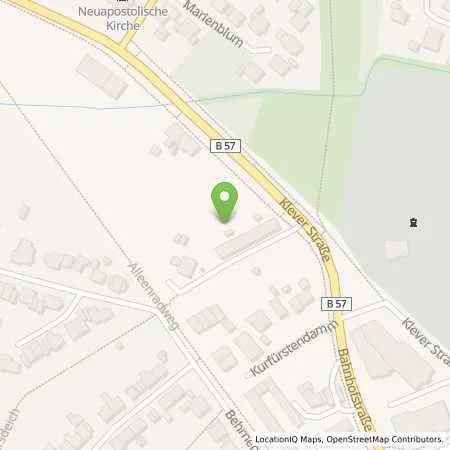 Standortübersicht der Tankstelle Sb Kalkar Bahnhofstr. 4 in 47546 Kalkar