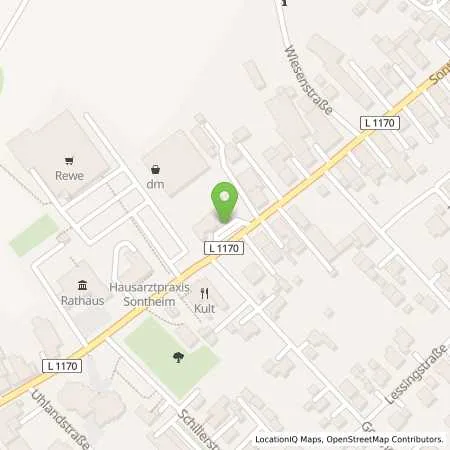 Standortübersicht der Tankstelle AVIA Tankstelle in 89567 Sontheim an der Brenz