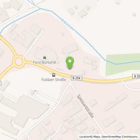 Standortübersicht der Tankstelle OIL! tank & go Automatentankstelle Lauterbach in 36341 Lauterbach