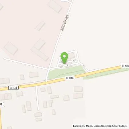 Standortübersicht der Tankstelle Shell Rampe Cambser Str. 25 in 19067 Rampe