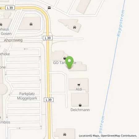 Standortübersicht der Tankstelle GO Gosen Müggelpark in 15537 Gosen