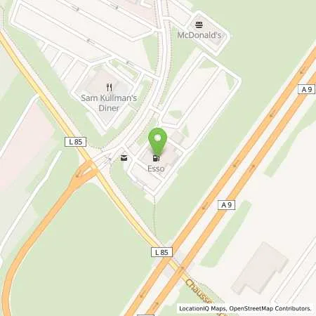 Standortübersicht der Tankstelle Esso Tankstelle in 14822 LINTHE