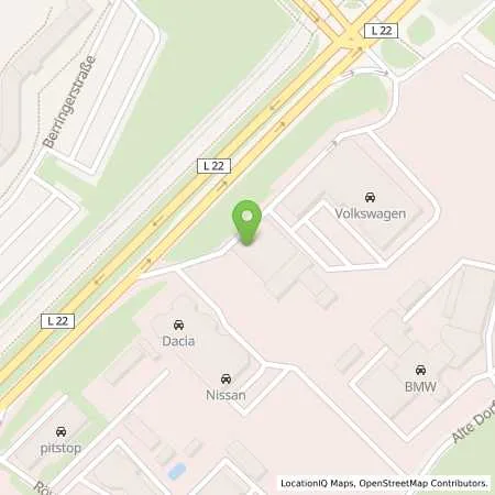 Standortübersicht der Tankstelle team Tankstelle Rostock in 18146 Rostock