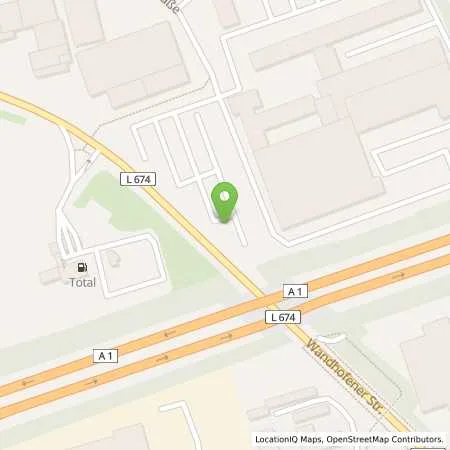 Standortübersicht der Tankstelle TotalEnergies Truckstop Hagen Nord in 58099 Hagen