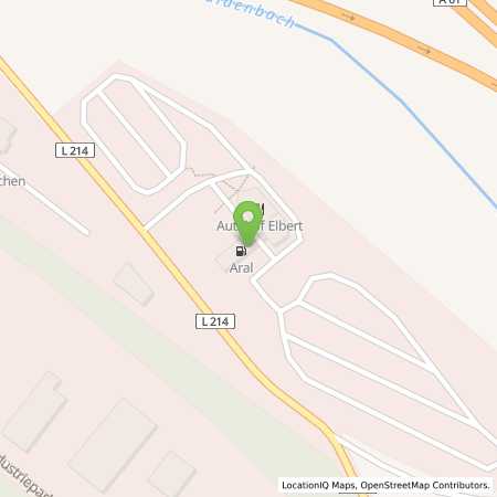 Standortübersicht der Benzin-Super-Diesel Tankstelle: Aral Tankstelle in 55494, Rheinböllen