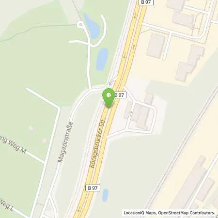 Standortübersicht der Tankstelle Aral Tankstelle in 01099 Dresden