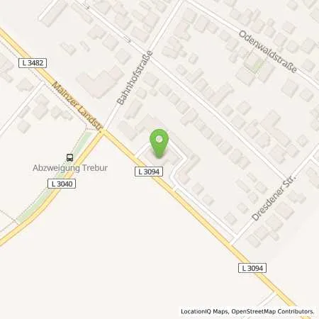 Standortübersicht der Tankstelle TotalEnergies Nauheim in 64569 Nauheim