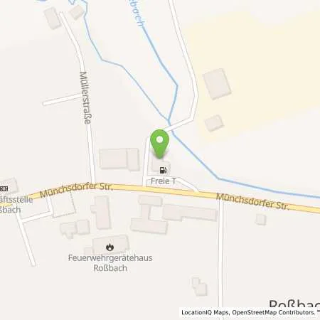 Standortübersicht der Tankstelle E. u. W. Maidl in 94439 Rossbach