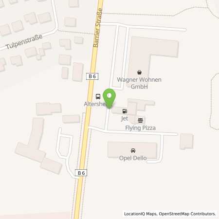Standortübersicht der Benzin-Super-Diesel Tankstelle: JET SYKE BARRIER STR. 35-39 in 28857, SYKE