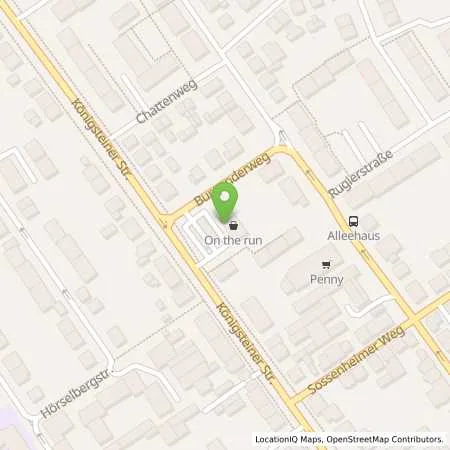 Standortübersicht der Tankstelle Esso Tankstelle in 65929 FRANKFURT