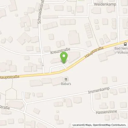 Standortübersicht der Tankstelle Sb Bad Nenndorf Hauptstr. 40 in 31542 Bad Nenndorf