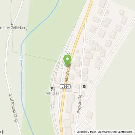 Standortübersicht der Tankstelle Aral Tankstelle in 76359 Marxzell