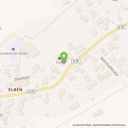 Standortübersicht der Tankstelle Esso Tankstelle in 56459 KOELBINGEN