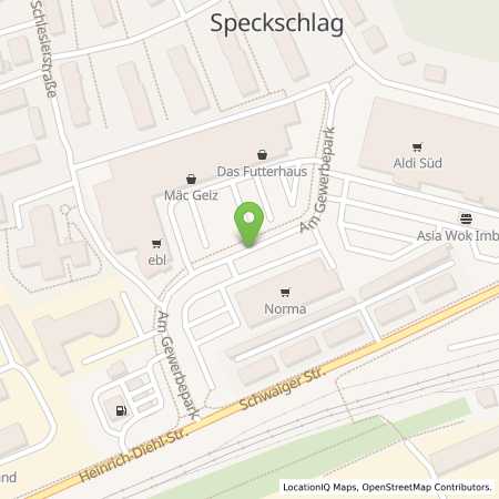 Standortübersicht der Benzin-Super-Diesel Tankstelle: ENI in 90552, Röthenbach