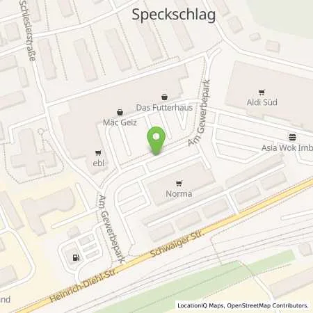 Standortübersicht der Tankstelle ENI in 90552 Röthenbach