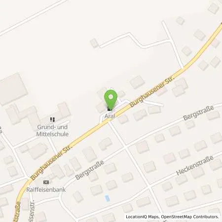 Standortübersicht der Tankstelle Aral Tankstelle in 84558 Kirchweidach