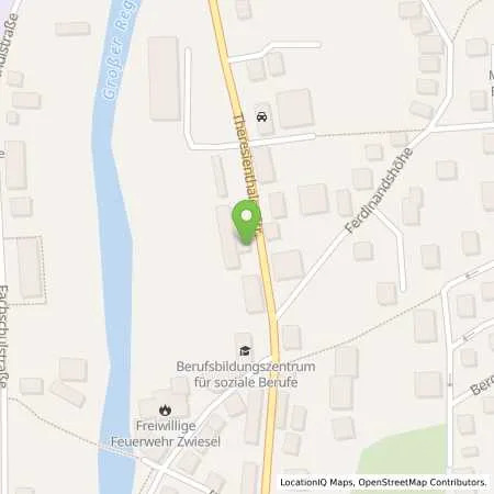 Standortübersicht der Tankstelle AVIA Tankstelle in 94227 Zwiesel