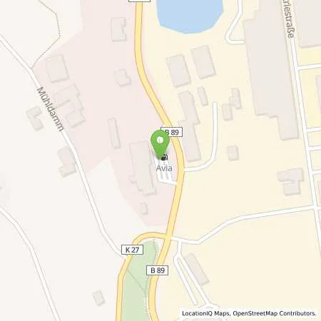 Standortübersicht der Tankstelle AVIA Tankstelle in 96524 Föritztal (Neuhaus)