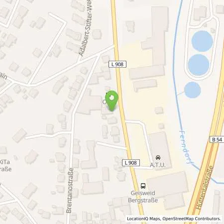 Standortübersicht der Tankstelle Freie Tankstelle in 57078 Siegen