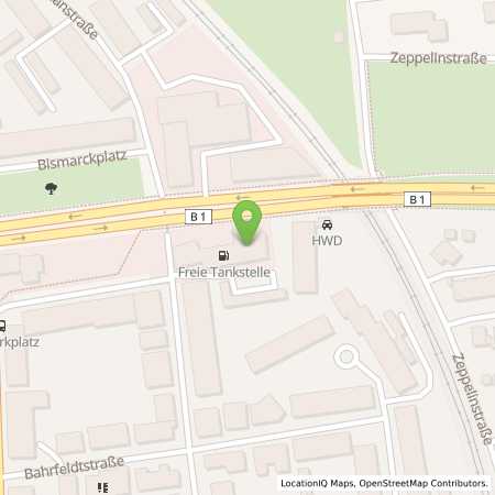 Standortübersicht der Benzin-Super-Diesel Tankstelle: T Hildesheim in 31135, Hildesheim