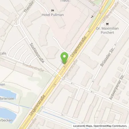 Standortübersicht der Tankstelle Shell Muenchen Ungererstr. 65 in 80805 Muenchen