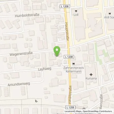 Standortübersicht der Tankstelle JET LEINFELDEN-ECHTERDINGEN HAUPTSTR. 135 in 70771 LEINFELDEN-ECHTERDINGEN