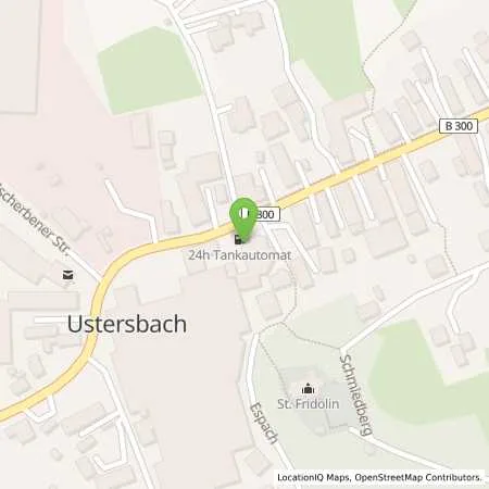 Standortübersicht der Tankstelle AVIA XPress Automatenstation in 86514 Ustersbach