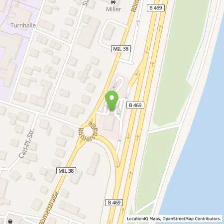 Standortübersicht der Tankstelle Aral Tankstelle in 63785 Obernburg