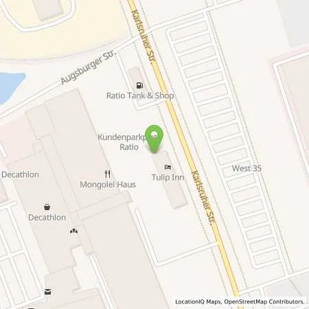 Standortübersicht der Tankstelle Ratio Laatzen in 30880 Laatzen