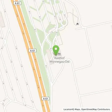 Standortübersicht der Tankstelle Esso Tankstelle in 67551 WORMS