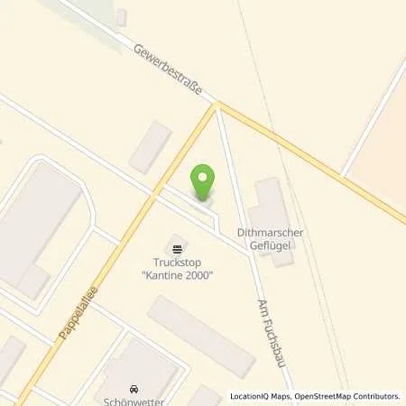 Standortübersicht der Tankstelle Gulf Neuseddin in 14554 Seddiner See