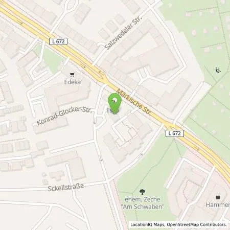 Standortübersicht der Tankstelle Esso Tankstelle in 44141 DORTMUND