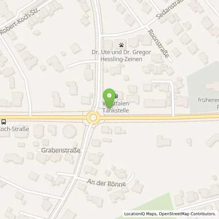 Standortübersicht der Tankstelle Peter Kremer in 48268 Greven