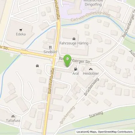 Standortübersicht der Tankstelle Aral Tankstelle in 84130 Dingolfing
