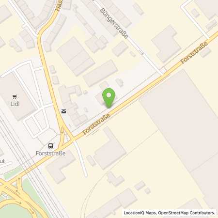 Standortübersicht der Benzin-Super-Diesel Tankstelle: TotalEnergies Duesseldorf in 40597, Duesseldorf