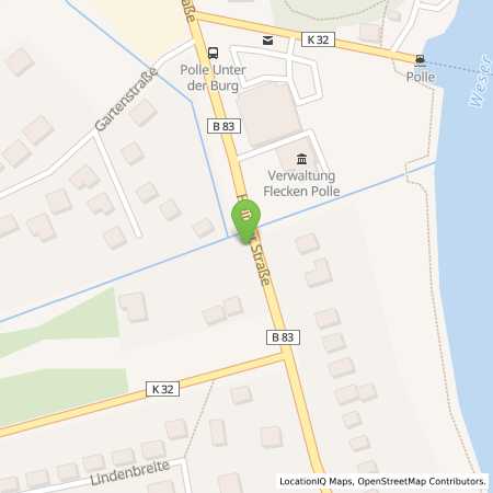 Standortübersicht der Benzin-Super-Diesel Tankstelle: Q1 Tankstelle in 37647, Polle
